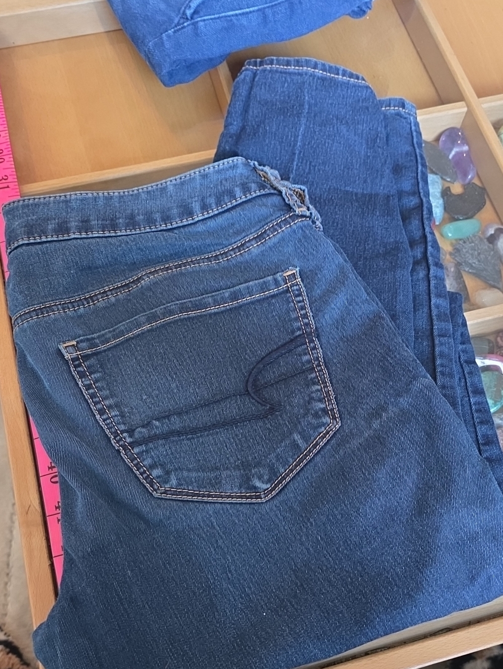 American Eagle Classic Women's Dark Blue Denim Jeans
